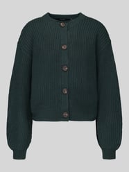 Loose Fit Strickjacke mit einreihiger Knopfleiste Modell 'LEA' von VERO MODA - 43