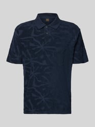 koszulka polo o kroju regular fit z mieszanki bawełny model 'PE_FLOWER' od BOSS Orange - 27