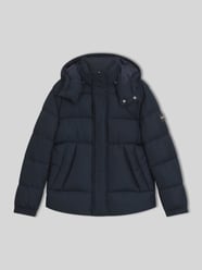 Regular fit gewatteerd jack met opstaande kraag met drukknopen van BOSS - 21