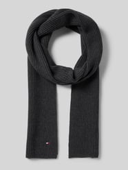 Sjaal van een mix van katoen en kasjmier van Tommy Hilfiger - 5