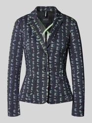 Slim Fit Blazer mit Logo-Detail von Marc Cain - 18