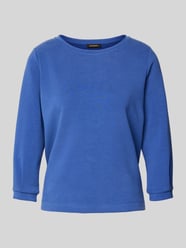 Sweatshirt mit 3/4-Ärmel von More & More Blau - 1