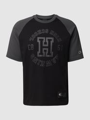 T-Shirt mit Statement-Print von CHAMPION Schwarz - 39