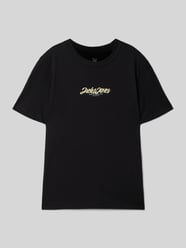 T-Shirt mit Label-Print Modell 'TAVIRA' von Jack & Jones - 8
