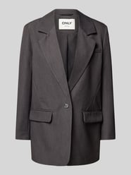 Relaxed fit lange blazer met viscose, model 'HATTIE-LANA' van Only - 13