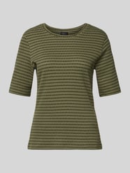 Regular fit T-shirt van katoenmix van s.Oliver BLACK LABEL - 30