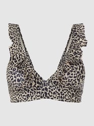 Bikinitop met volants, model 'Bobby' - gewatteerd  van Shiwi Wit - 22