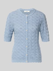 Kardigan rozpinany o kroju regular fit z czystej bawełny model 'SOFIA' od Selected - 14