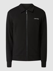 Sweatjacke mit Umlegekragen von CK Calvin Klein - 10