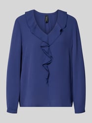 Relaxed Fit Bluse mit Rüschenbesatz von Marc Cain - 17