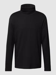 Longsleeve mit Rollkragen von Tom Tailor Schwarz - 40