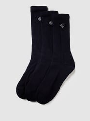 Socken mit Stretch-Anteil im 3er-Pack von Gant Blau - 9