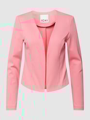 Blazer met opengewerkte voorkant, model 'KATE' van ICHI Roze - 46