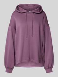 Hoodie mit Kapuze Modell 'Janelle' von MSCH Copenhagen Lila - 35