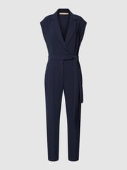 Jumpsuit mit Reverskragen Modell 'STORICO' von Pennyblack Blau - 32