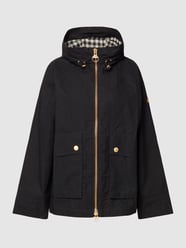 Kurtka ze wzorem na całej powierzchni model ‘Vetel’ od Barbour International™ Czarny - 21