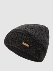 Mütze mit Rippenstruktur Modell 'Brighton' von Barts Schwarz - 45