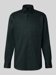Koszula biznesowa o kroju modern fit z listwą guzikową od ETERNA - 33