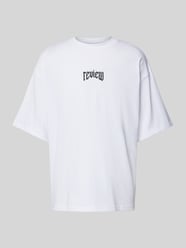 Oversized T-Shirt mit Rundhalsausschnitt von REVIEW Weiß - 35