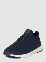 Sock-Sneaker mit Label-Detail Modell 'Jasper' von Marc O'Polo Blau - 4