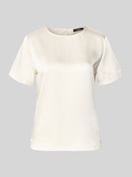 T-shirt o kroju regular fit z dodatkiem lyocellu, model „ZONA” od Weekend Max Mara - 4
