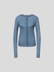 Strickjacke aus Kaschmir von Joseph Blau / Türkis - 26
