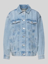 Oversized Jeansjacke aus reiner Baumwolle Modell 'OCEAN' von Only - 14