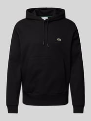 Hoodie mit Kapuze von Lacoste Schwarz - 42