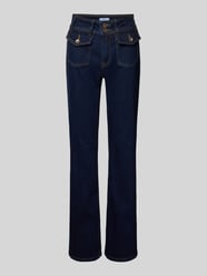 Jeans mit Pattentaschen Modell 'RILEY' von SUNCOO PARIS - 11