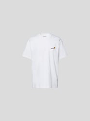 T-Shirt mit Label-Stitching von Carhartt WIP Weiß - 9