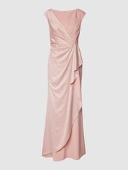Abendkleid in Wickel-Optik von Adrianna Papell Rosa - 21