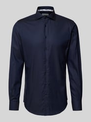 Slim fit zakelijk overhemd met haaikraag, model 'Cutaway' van Profuomo - 40