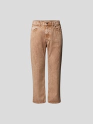 Loose Fit Jeans mit Label-Patch von Marni Beige - 33