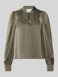 Blouse met V-hals, model 'Rosslyn' van Neo Noir - 13