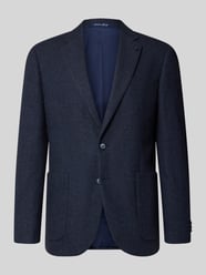 Sakko aus Polyester-Woll-Mix in Melange-Optik von Christian Berg Men - 38