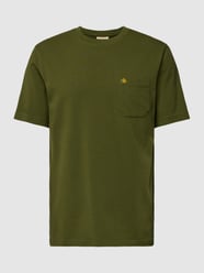 T-shirt met borstzak van Scotch & Soda Groen - 33