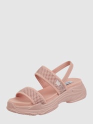 Wedges van textiel, model 'Samurai' van Steve Madden Roze - 24