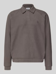 Sweatshirt met polokraag van REVIEW - 46