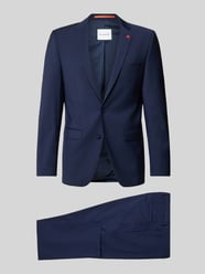 Garnitur o kroju extra slim w jednolitym kolorze od ROY ROBSON - 17