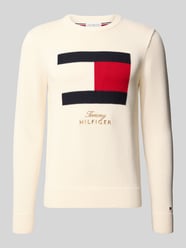 Regular Fit Pullover mit Motiv-Print von Tommy Hilfiger - 40