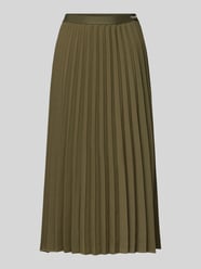 Midirok met plissévouwen van Tommy Hilfiger - 4