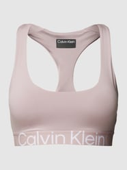 Bustier mit Racerback Modell 'Medium Support Sport' von Calvin Klein Performance Pink - 24