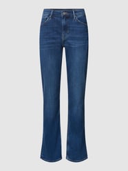 Jeans mit Label-Patch Modell 'Karolin' von s.Oliver RED LABEL Blau - 37