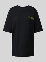 Oversized T-Shirt mit Label-Print von Review - 1