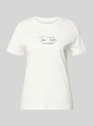 Regular Fit T-Shirt aus Bio-Baumwoll-Mix von Tom Tailor - 35