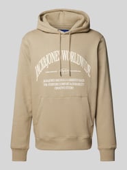 Hoodie mit Label-Print von Jack & Jones Grün - 5