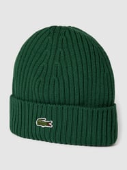 Beanie mit Label-Detail von Lacoste Grün - 33