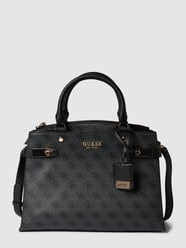 Handtasche mit Allover-Logo von Guess - 30