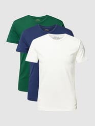 T-Shirt mit Label-Stitching im 3er-Pack von Polo Ralph Lauren Underwear Grün - 14