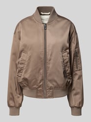 Regular Fit Blouson mit College-Kragen von Marc O'Polo Beige - 17